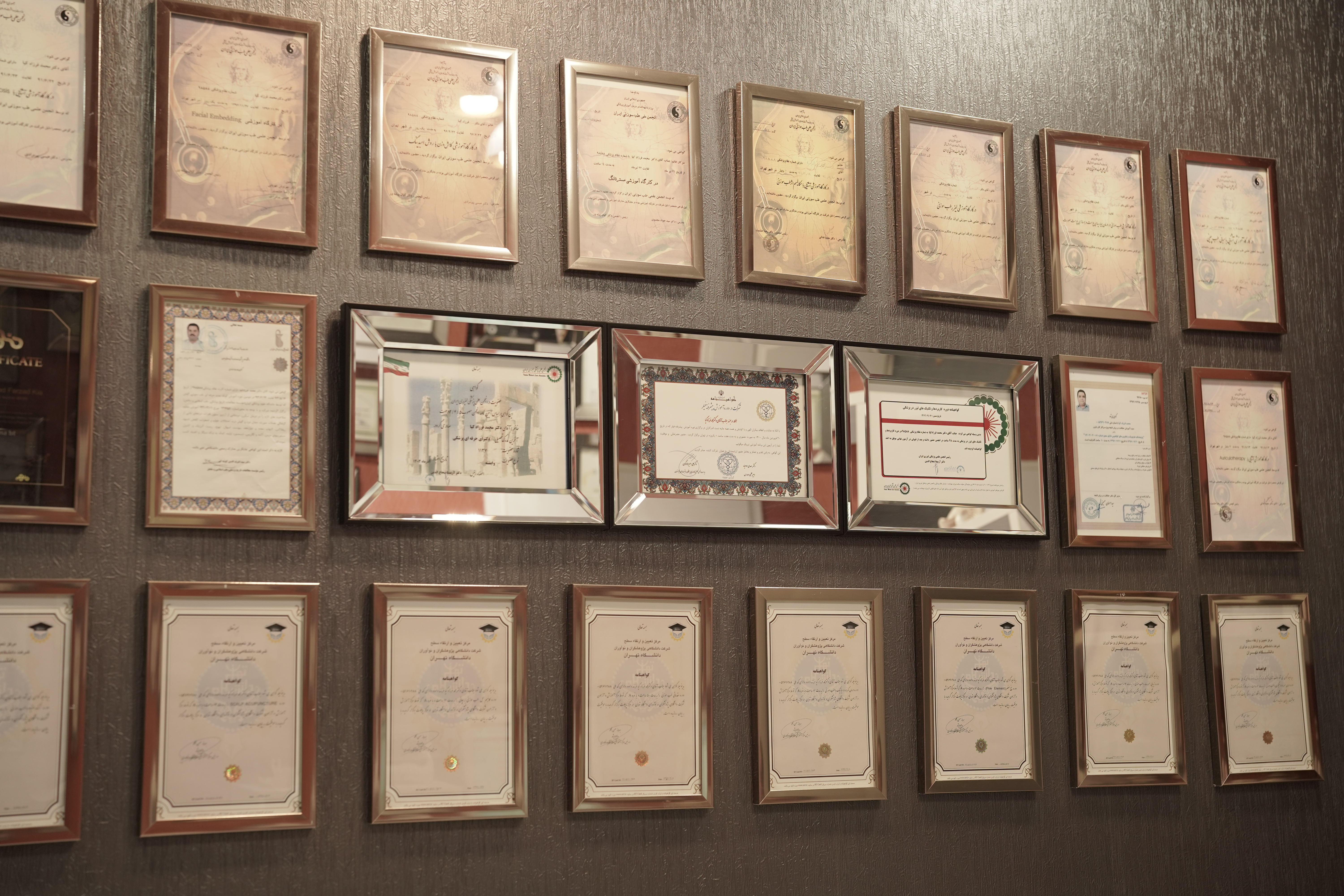 افتخارات دکتر فرزادکیا